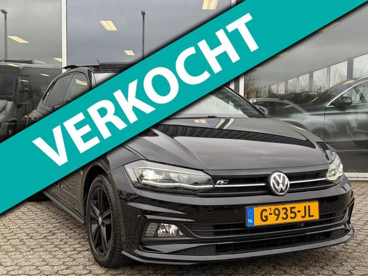 Volkswagen Polo 1.0 TSI R-LINE DSG/PANO/LED/VIRTUAL, Auto's, Volkswagen, Bedrijf, Te koop, Polo, ABS, Achteruitrijcamera, Adaptive Cruise Control