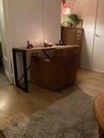 mangohout sidetable mangohout, Ophalen, 100 tot 150 cm, Zo goed als nieuw, Overige houtsoorten