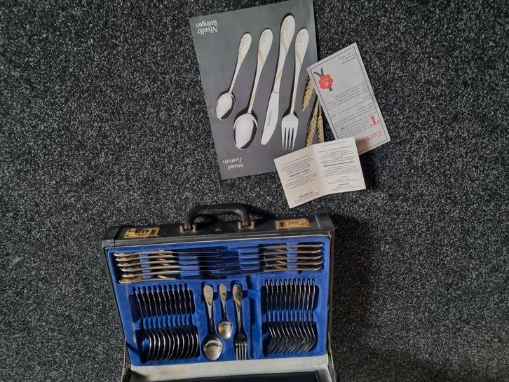 Nivella Solingen Bestekset in Koffer, Antiek en Kunst, Antiek | Bestek, Ophalen of Verzenden