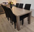 Eettafel met 6 stoelen, dressoir, tv-meubel en salontafel, Huis en Inrichting, Complete inboedels, Ophalen of Verzenden