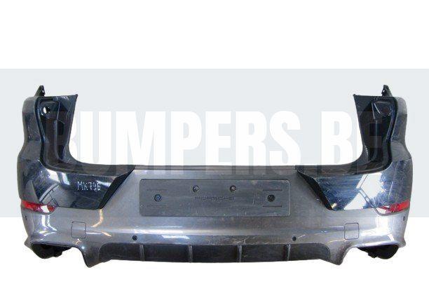 Bumper Porsche Cayenne Coupe GTS 9Y3 19- 9Y3807417F Achterbu, Auto-onderdelen, Carrosserie en Plaatwerk, Bumper, Achter, Gebruikt