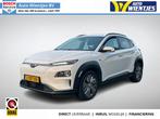 Hyundai Kona EV Premium 64kWh 3-Fase | Leer | Navi, Auto's, Hyundai, Gebruikt, Wit, Leder, 204 pk