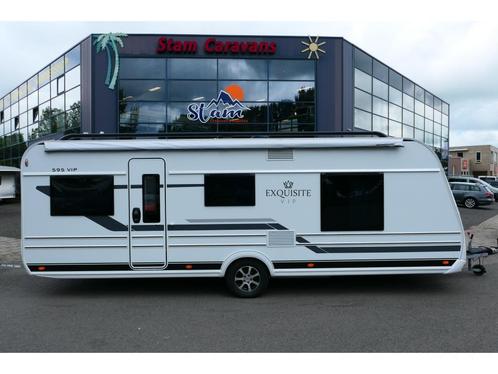 LMC Excuisit 595 VIP Zeer ruim, Caravans en Kamperen, Caravans, tot en met 4, 1500 - 2000 kg, Rondzit, LMC en Münsterland, Queensbed