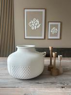 Grote witte vaas, Huis en Inrichting, Woonaccessoires | Vazen, Ophalen of Verzenden, Zo goed als nieuw, Wit, Minder dan 50 cm