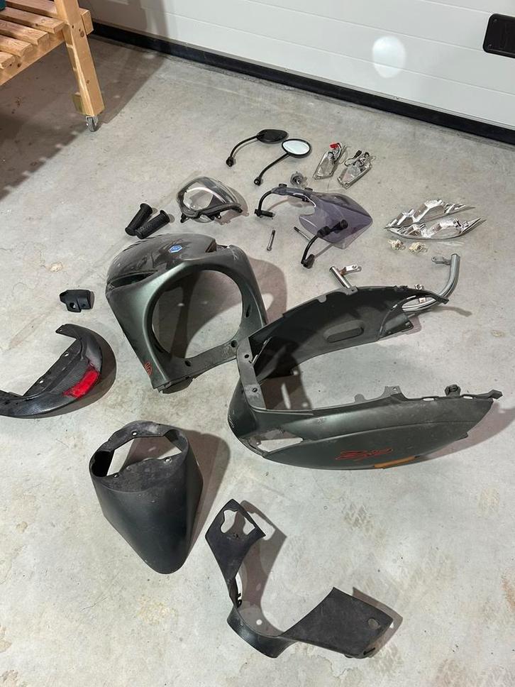 Zip onderdelen, Fietsen en Brommers, Brommers | Tuning en Styling, Gebruikt, Ophalen of Verzenden