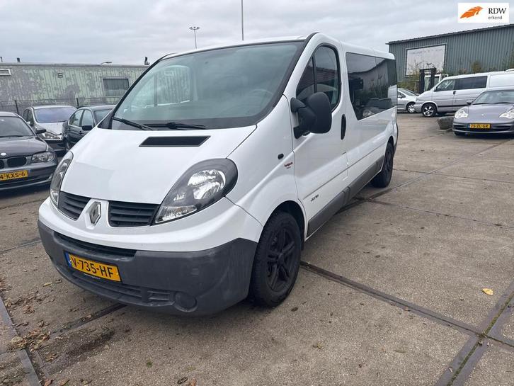 Renault Trafic 2.5 dCi T29 L2H1 DC Inruil Mogelijk, Auto's, Bestelauto's, Bedrijf, Te koop, ABS, Airconditioning, Centrale vergrendeling