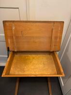 Vintage Houten Lessenaar met Opbergruimte Kinderen/Decoratie, Ophalen of Verzenden