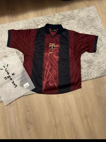 Zeldzaam - Travis Scott X FC Barcelona retro shirt beschikbaar voor biedingen