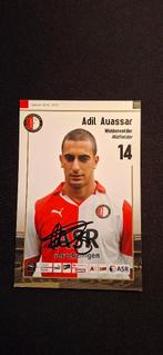 Spelerskaart met handtekening; Adil Auassar #2 Feyenoord, Verzenden, Nieuw, Feyenoord, Spelerskaart