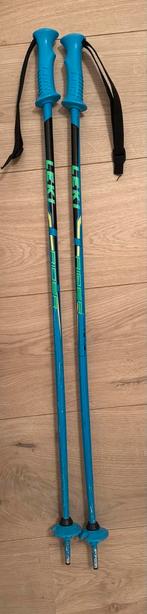 Skistokken Leki kind, Sport en Fitness, Skiën en Langlaufen, Stokken, Zo goed als nieuw, Skiën, Minder dan 100 cm