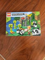 LEGO Minecraft Het Pandaverblijf - 21158, Ophalen of Verzenden, Zo goed als nieuw, Complete set, Lego