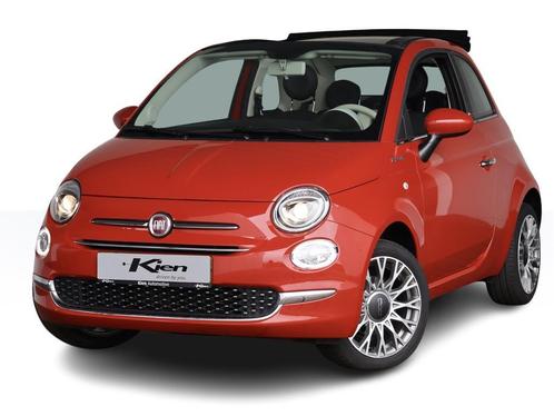 Fiat 500 C 1.0 Hybrid Dolcevita | Cruise Control | Velgen 16, Auto's, Fiat, Bedrijf, Te koop, 500C, ABS, Airbags, Airconditioning