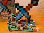 LEGO Minecraft 21244 The Sword Outpost, Ophalen of Verzenden, Zo goed als nieuw, Complete set, Lego