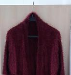 LANG VEST L XL 46 48 DONKERROOD BORDEAUXROOD Merk RAINBOW, Rainbow, Trui of Vest, Ophalen of Verzenden, Zo goed als nieuw