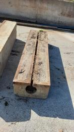 Verholen Goten - Beton met Metalen Rand, Doe-het-zelf en Verbouw, Buizen en Afvoer, Gebruikt, 2 tot 4 meter, Ophalen of Verzenden