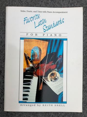 15 Favorite Latin Standards - voor piano en soloinstrument beschikbaar voor biedingen