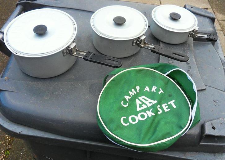 Camp Art cook set, Caravans en Kamperen, Kampeeraccessoires, Gebruikt, Ophalen of Verzenden