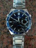 Casio analoog en digitaal. Silver en blauw. Timer, stopwatch, Ophalen of Verzenden, Zo goed als nieuw, Staal, Overige merken