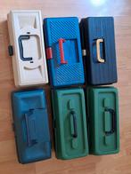6 Kleine Viskoffers / Gereedschapskoffers, Watersport en Boten, Ophalen of Verzenden, Gebruikt, Overige typen