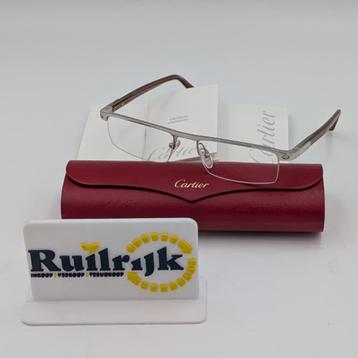 Cartier Vintage 2001 Titanium woodlook bril - Met doosje beschikbaar voor biedingen