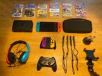 Nintendo Switch OLED - Complete Set + veel Games!, Spelcomputers en Games, Games | Nintendo Switch, Eén computer, Zo goed als nieuw
