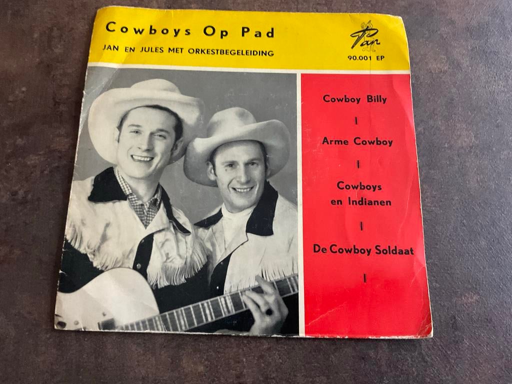 Cowboys Op Pad - Jan en Jules EP, Gebruikt, Overige formaten, Ophalen of Verzenden, Overige typen