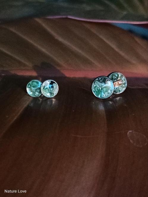 Smaragd oorknopje, Sieraden, Tassen en Uiterlijk, Edelstenen, Nieuw, Ophalen of Verzenden