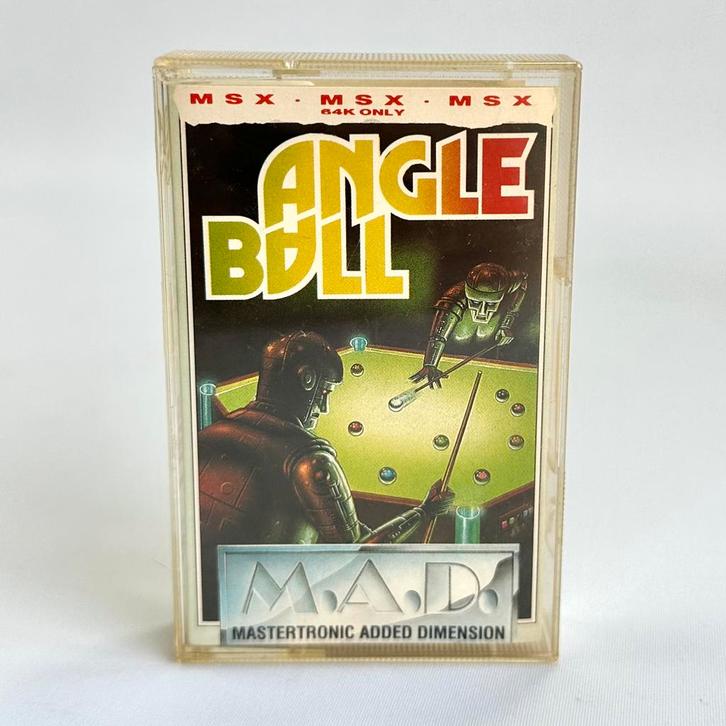 Angle Ball | vintage MSX cassette game uit 1987, Spelcomputers en Games, Games | Pc, Zo goed als nieuw, Ophalen of Verzenden
