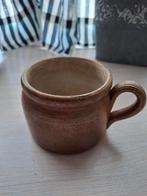Franse patepot met oor van bruin steengoed, Antiek en Kunst, Ophalen of Verzenden