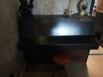 Rippen piano, oud model, opknappertje, Muziek en Instrumenten, Piano's, Ophalen, Gebruikt, Zwart, Piano