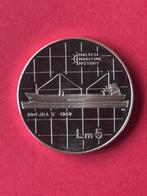 Malta 5 Liri 1986 Prooflike 0,925 zilver 20.00 grams, Ophalen of Verzenden, Overige landen, Zilver