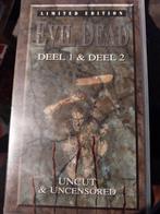 Evil Dead 1 & 2 - Limited Edition VHS, Cd's en Dvd's, Ophalen of Verzenden