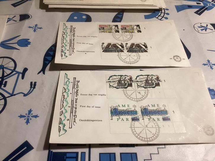 No6316 Afwijkend E356 paar met hoekstuk 1111 Heb ook van, Postzegels en Munten, Postzegels | Eerstedagenveloppen, Onbeschreven