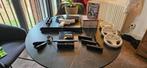 Nintendo Wii zwart met balance board, spellen en toebehoren., Ophalen of Verzenden, Gebruikt, Met 3 controllers of meer, Met Balance Board
