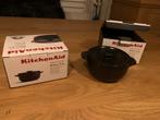 2 nieuwe KitchenAid zwarte mini stoofpannetjes à 0.3 liter, Huis en Inrichting, Keuken | Potten en Pannen, Ophalen, Nieuw, Overige materialen