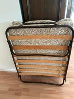 Opklapbaar bed + toebehoren, Huis en Inrichting, Ophalen, 90 cm, Eenpersoons, Zo goed als nieuw