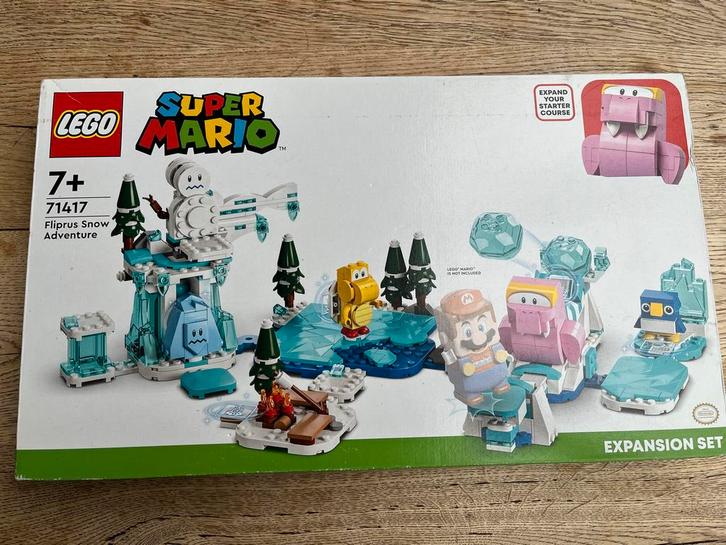 Lego Super Mario Fliprus Sneeuwavontuur, Kinderen en Baby's, Speelgoed | Duplo en Lego, Zo goed als nieuw, Lego, Complete set