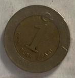 1 lira Turkije 2006, Postzegels en Munten, Munten | Europa | Niet-Euromunten, Ophalen of Verzenden