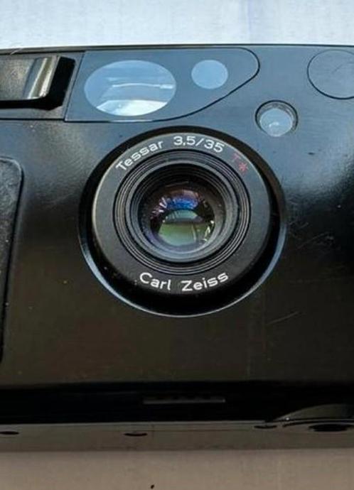 Yashica T5 - Analoge Point & Shoot Camera met Carl Zeiss T 3, Audio, Tv en Foto, Fotocamera's Analoog, Zo goed als nieuw, Compact