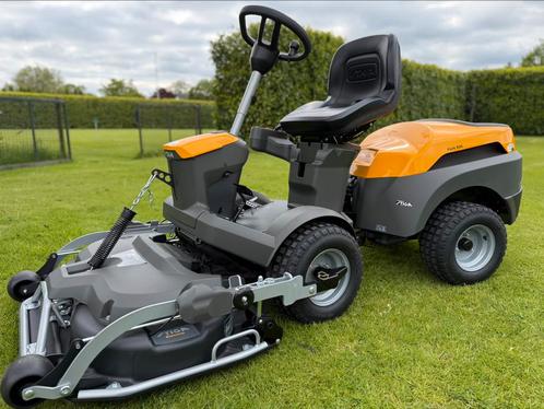 Stiga park 500 met stuurbekrachtigen en elektrische maaidek!, Tuin en Terras, Zitmaaiers, Nieuw, 90 tot 120 cm, Elektrische starter