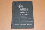 Ariel Motor Cycle Owner's Guide - 1954 !!, Ophalen of Verzenden, Overige merken