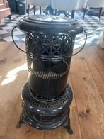 Antiek Valor Petroleumkacheltje - Made in England, Ophalen of Verzenden, Koper of Brons