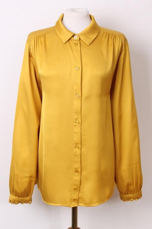 Nieuwe gouden blouse Fabienne Chapot maat 42, Kleding | Dames, Blouses en Tunieken, Nieuw, Maat 42/44 (L), Overige kleuren, Verzenden