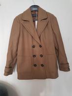 Nieuw met prijskaartje! Wollen mantel Esprit maat 34, Kleding | Dames, Jassen | Winter, Bruin, Nieuw, Ophalen of Verzenden, Maat 34 (XS) of kleiner