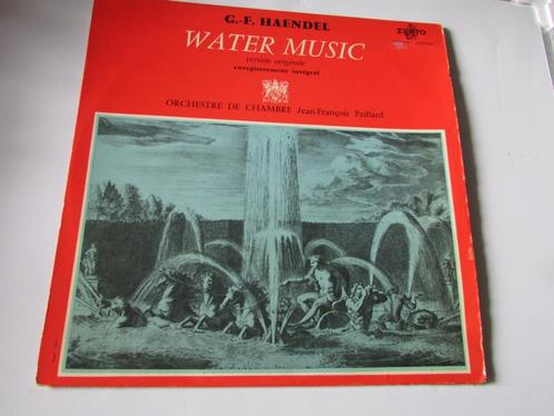 G.F.HAENDEL, WATER MUSIC, Cd's en Dvd's, Vinyl | Klassiek, Gebruikt, Classicisme, Opera of Operette, 12 inch, Ophalen of Verzenden