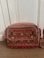 Handgemaakte stoffen tas met leuk patroon, Ophalen of Verzenden, Nieuw, Rood, Handtas