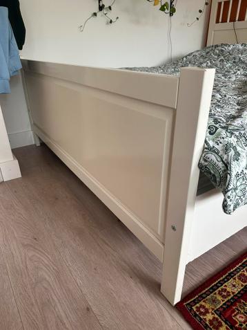 Bedframe 160x200 wit IKEA - afbeelding 4