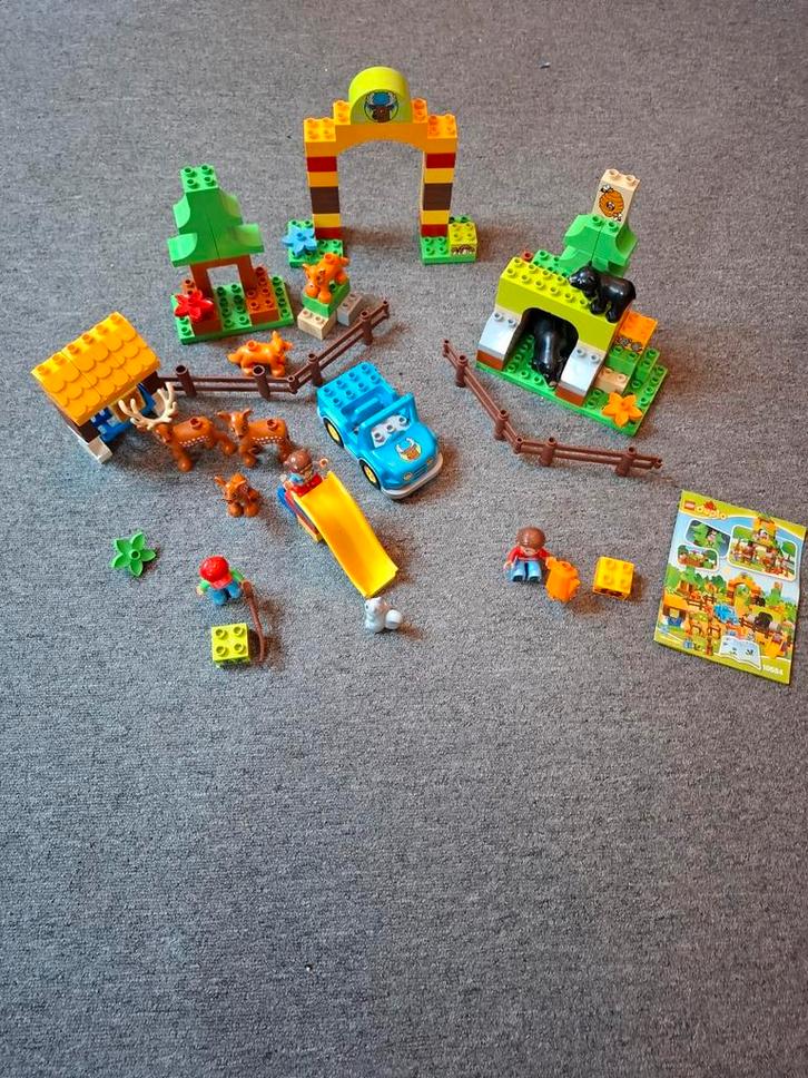 Duplo 10584 Bos - Compleet met Boekje!, Kinderen en Baby's, Speelgoed | Duplo en Lego, Gebruikt, Duplo, Complete set, Ophalen of Verzenden