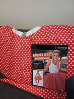 Polka Dot Kostuum - Rok, Necktie & Petticoat, Kleding | Dames, Carnavalskleding en Feestkleding, Maat 38/40 (M), Carnaval, Carnival Costumes