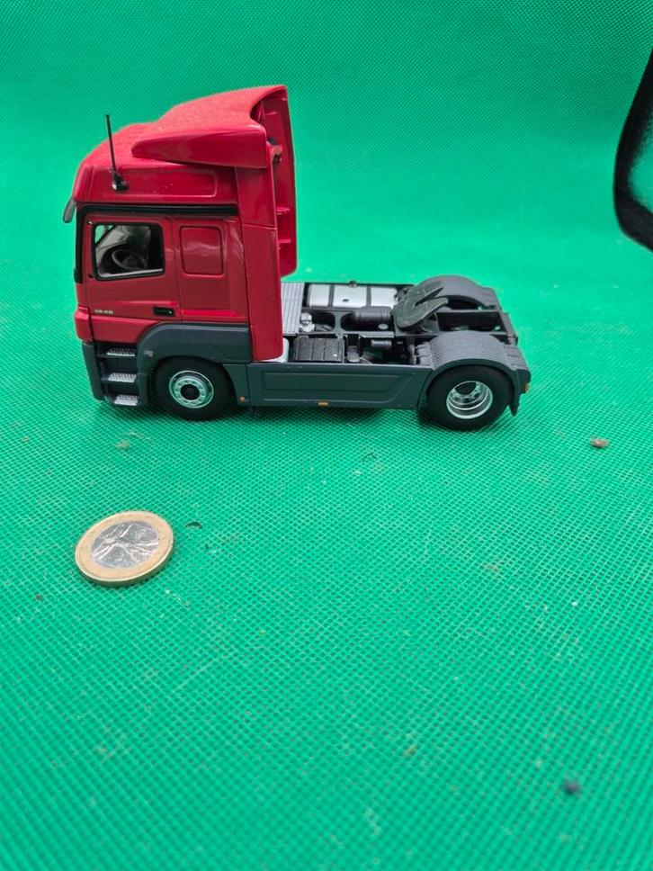 666 mercedesbenz axor 1840 1/43 minischamps, Hobby en Vrije tijd, Modelauto's | 1:43, Zo goed als nieuw, Auto, Ophalen of Verzenden